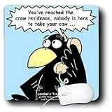 Londons Times Funny Food Coffee other Digestibles - Crow Answering Machines - Mouse Pads
