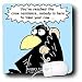 Londons Times Funny Food Coffee other Digestibles - Crow Answering Machines - Mouse Pads