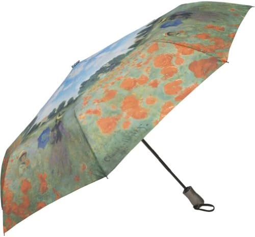 Galleria Monet Poppy Field Auto Super-Mini Umbrella