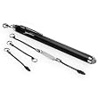 BoxWave EverTouch Capacitive Stylus - (Newest Technology) Touchscreen iPad 3 Stylus with Ultra Durable FiberMesh Fabric Tip for Apple iPad 3, iPad 2, iPhone 5, iPhone 4S / 4, Nexus 7, Galaxy S3, All Touch Screen Tablets (Jet Black)