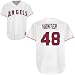 Torii Hunter Jersey: Youth 2010 Majestic Home White Replica #48 Los Angeles Angels of Anaheim Jersey - Large (14-16)