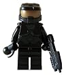 HALO Master Chief (Black) - LEGO Compatible Custom Figure HALO Master Chief (Black) - LEGO Compatible Custom Figure