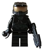 HALO Master Chief (Black) - LEGO Compatible Custom Figure
