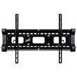 27" To 84" Low Profile Adjustable Wall Mount With Tilt Black