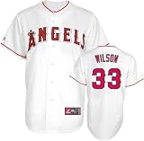 Brian Fuentes Jersey: Adult 2010 Majestic Home White Replica #40 Los Angeles Angels of Anaheim Jersey