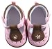 Luvable Friends Girl's Cut-Out Shoe for Baby, Flower
