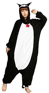 Rnmomo Unisex-adult Kigurumi Onesie Cat Pajamas
