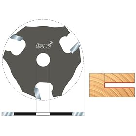 Freud # 56-109 Three Wing Slotting Cutter, 5 32'' H by Freud