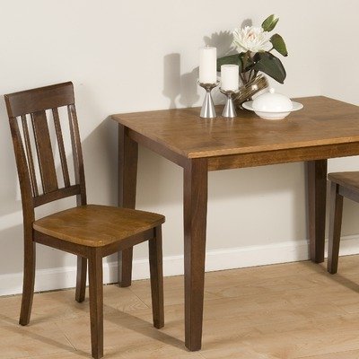 Triple Upright Chair in Kura Espresso and Canyon Gold [Set of 2]