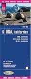 California Travel Map (Kalifornien) 1:800,000. Waterproof.