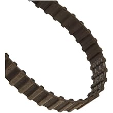 Goodyear Engineered Products Dual Positive Drive Belt, Trapezoidal Tooth Profile, 0.500" Pitch, H (Heavy) Profile, Inch