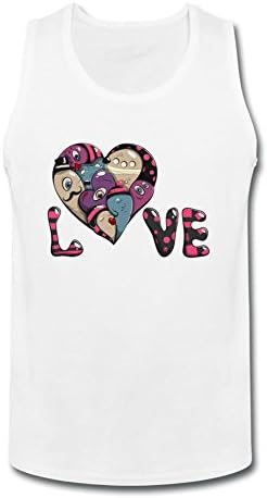 Gsdace Men's St Valentine's Day Greeting Card Tank Top XL