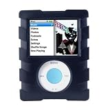 Toughskin Rubberized Case For iPod® nano 3G – Black