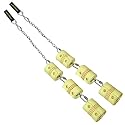 Firetoys triple fire poi - chain