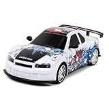 1:18 Nissan Skyline R34 GTR Graffiti (Blue) Electric RTR RC Car by www.Airsoftrc.com