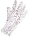 41FxqLAnOeL. SL75  New Michael Jackson Costume White Silver Glitter Glove