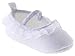 Kuner Baby Girl Christening Baptism Toddler Shoes Dance Ballerina Slipper with Bow Ribbon