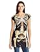 Faux Real Women's 3D Photo-Realistic Short Sleeve Halloween Dress