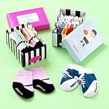 Baby Gift Set Socks by Trumpette - Boy Socks (Set of 6) 0-12 mos.