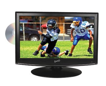 Supersonic 13.3 Widescreen Digital TFT LCD HDTV with Built-in DVD Player Model SC-1330