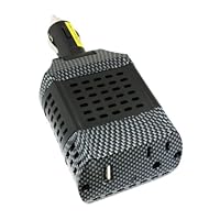 Power Bright DX100-12 Direct Plug In Power Inverter 100 Watt 12 Volt DC To 110 Volt AC with USB Charging Port