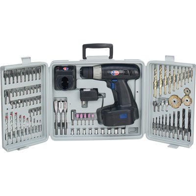 All Power America APT1009 92 Piece 19.2 Volt Cordless Drill Kit