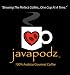 20 Brownie Toffee Crunch Flavored Java Podz Individually-Wrapped Gourmet Coffee Pods