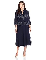 Plus Size Sheer Sequined Glittering Sleeveless Empire   Waistline Scoop Neck Polyester  Dress With a Ribbon 