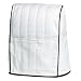 Kitchen & Housewares : KitchenAid KMCC1WH Stand Mixer Cloth Cover, White with Black Trim