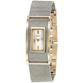 DKNY Ladies Two-Tone Mesh Bracelet Watch by DKNY