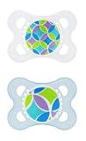 Sassy Mam Mini Trends Silicone Pacifier - 2+ months - boy colors