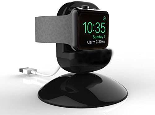 Apple Watch Accessories Nightstand Mode Charging Stand (Black) - KevLaur