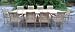 4-5-6' Outdoor Oval Extension Table - Teak