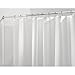 InterDesign Mildew-Free PEVA 3 Gauge Shower Liner, X-Wide 108 x 72, Frost