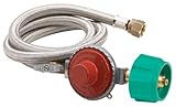 Bayou Classic M5HPR-1 10 PSI Hose, Regulator, Valve Assembly