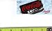 Magnum, Small Rectangle Size Coke Coca Cola Zero Can on Ice Soda Vending Machine Flavor Strip, Label Card, Not a Sticker