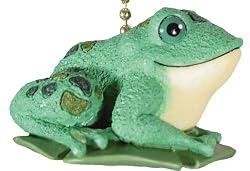 Green Frog Toad Froggie Froggy Ceiling Fan Light Pull
