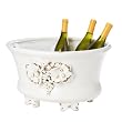 Tuscany Collection Grape Oval Tub with Feet