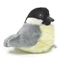 Black Capped Chickadee Plush w/ Sound Audubon Bird