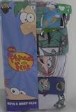 Handcraft Boys 2-7 Phineas And Ferb 5 Pack Brief, Multi, 8
