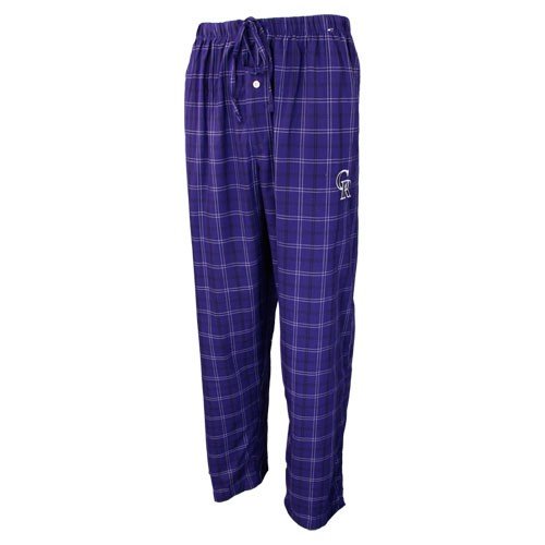 Buy Colorado Rockies Purple Division Pajama Pants by Football Fanatics