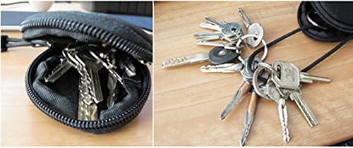 VISTOP(TM) Outdoor DEC Tool Bag Toolkits / Survival Pocket Tool Pockets / Outdoor Key Case (Black)