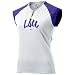 Nike LSU Tigers Ladies White Honored Deacon Raglan T-shirt