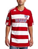 MLS FC Dallas Men's Replica Home Jersey (University Red, White, Collegiate Royal, L)