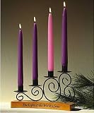 Wood and Iron Advent Wreath