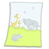 Herding 149586014 Microfaserflausch-Decke Luis 75 x 100 cm