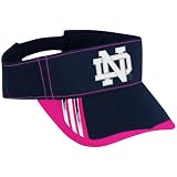 adidas Notre Dame Fighting Irish Navy Blue 2011 Breast Cancer Awareness Players Sideline Adjustable Visor