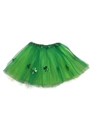 Toy: Rush Dance Ballerina Lime & Green St Patricks Day Shamrock Clover Costume Tutu - Rush Dance
