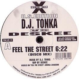 DJ TONKA DJ TONKA / FEEL cd cover