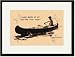 Black Framed/Matted Print 17x23, 10,000 Miles In An 1922 Old Town Canoe